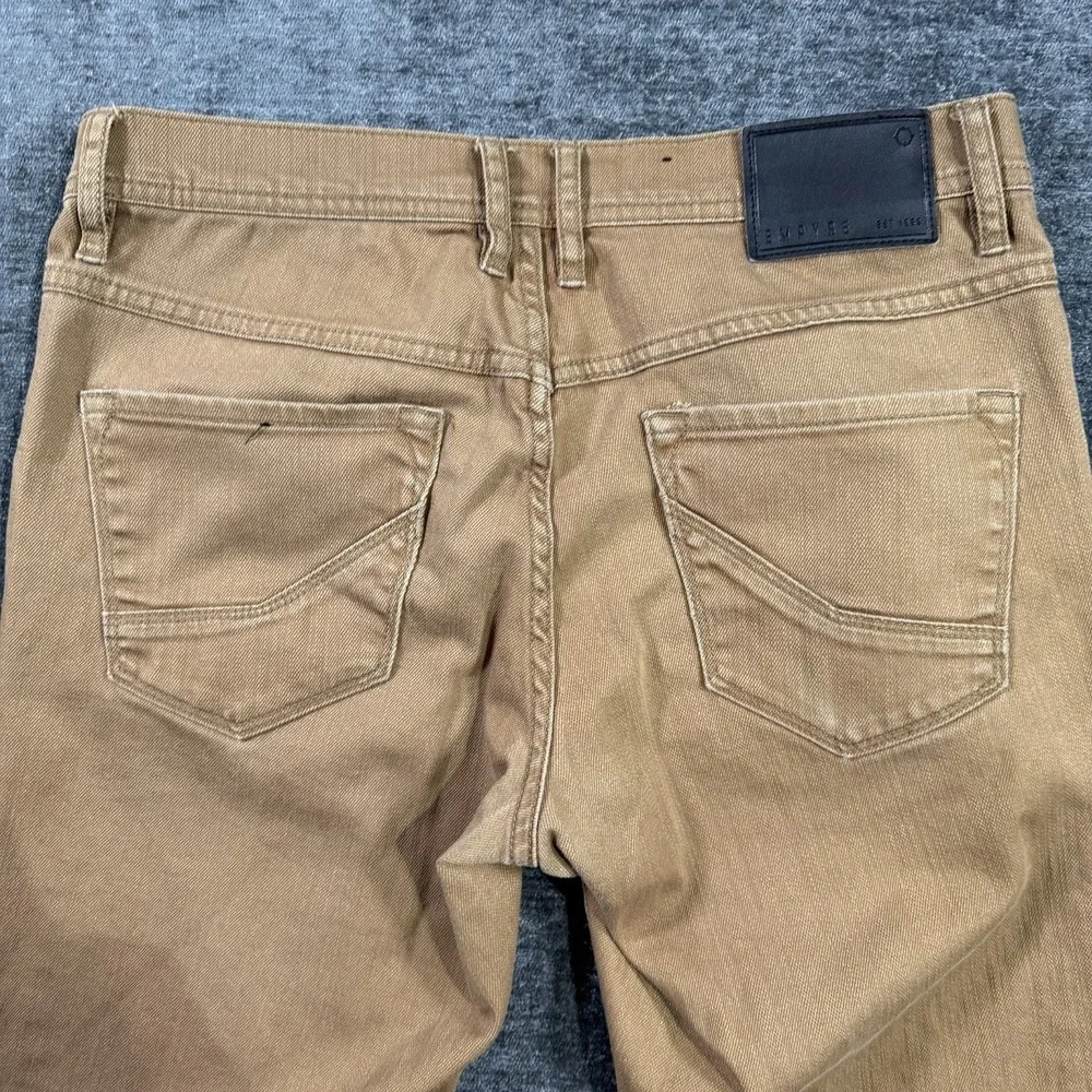 Empyre Verge Skinny Jeans Mens Size 32x30 Stretch Khaki‎ Denim Cotton Skate